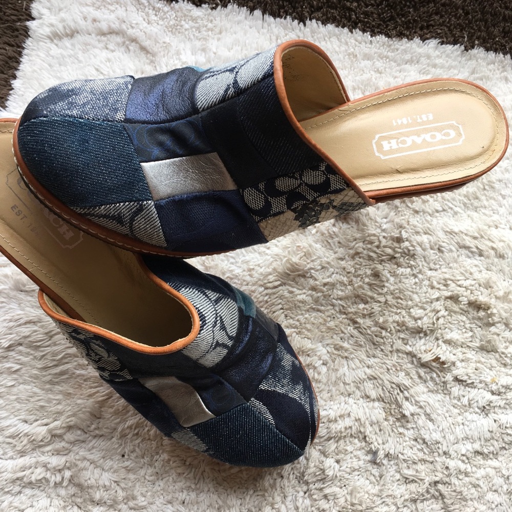 COACH women's clogs